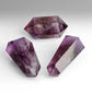 DOUBLE TERMINATED AMETHYST POINTS