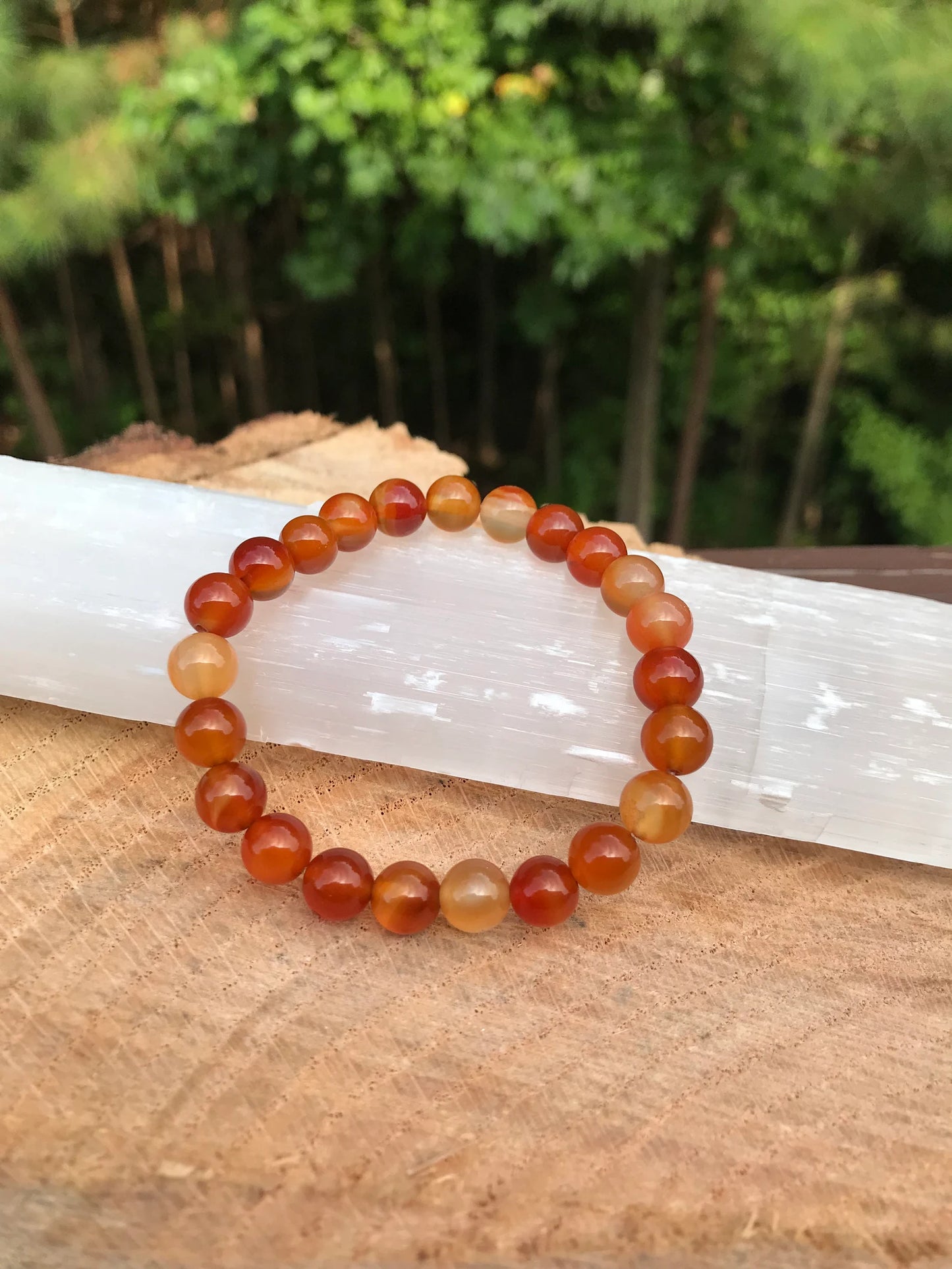 Carnelian Stack Bracelet