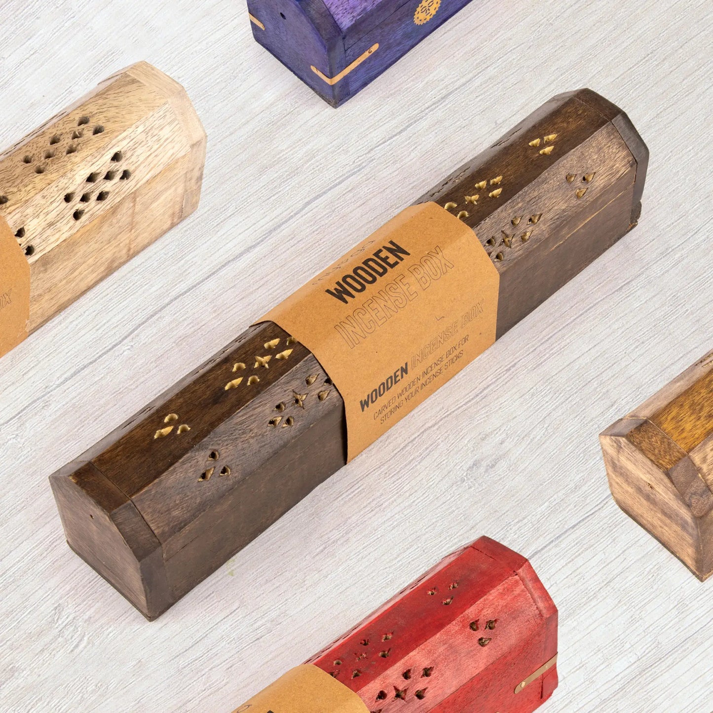Wooden Incense Box