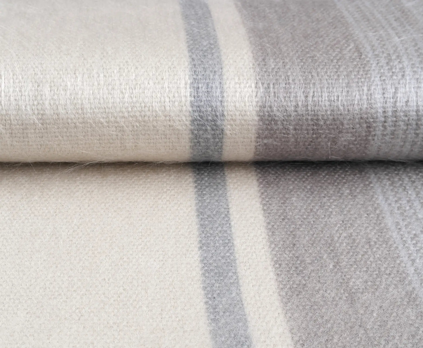 Alpaca Throw - Silver Birch