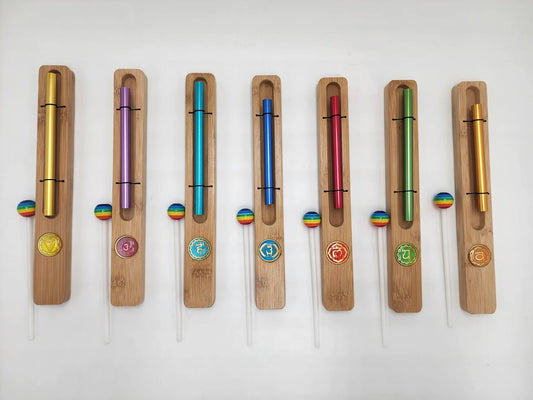 CHAKRA CHIMES WITH GEMSTONE | VIBRATIONAL HEALING
